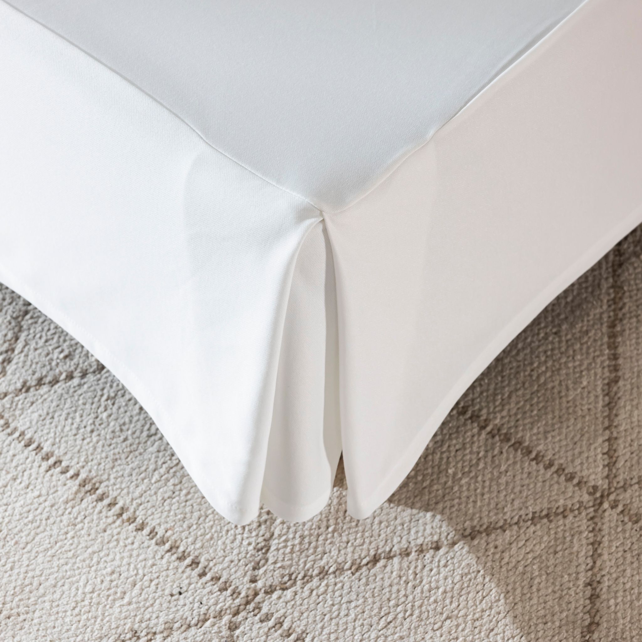 Cache-sommier intégral écru