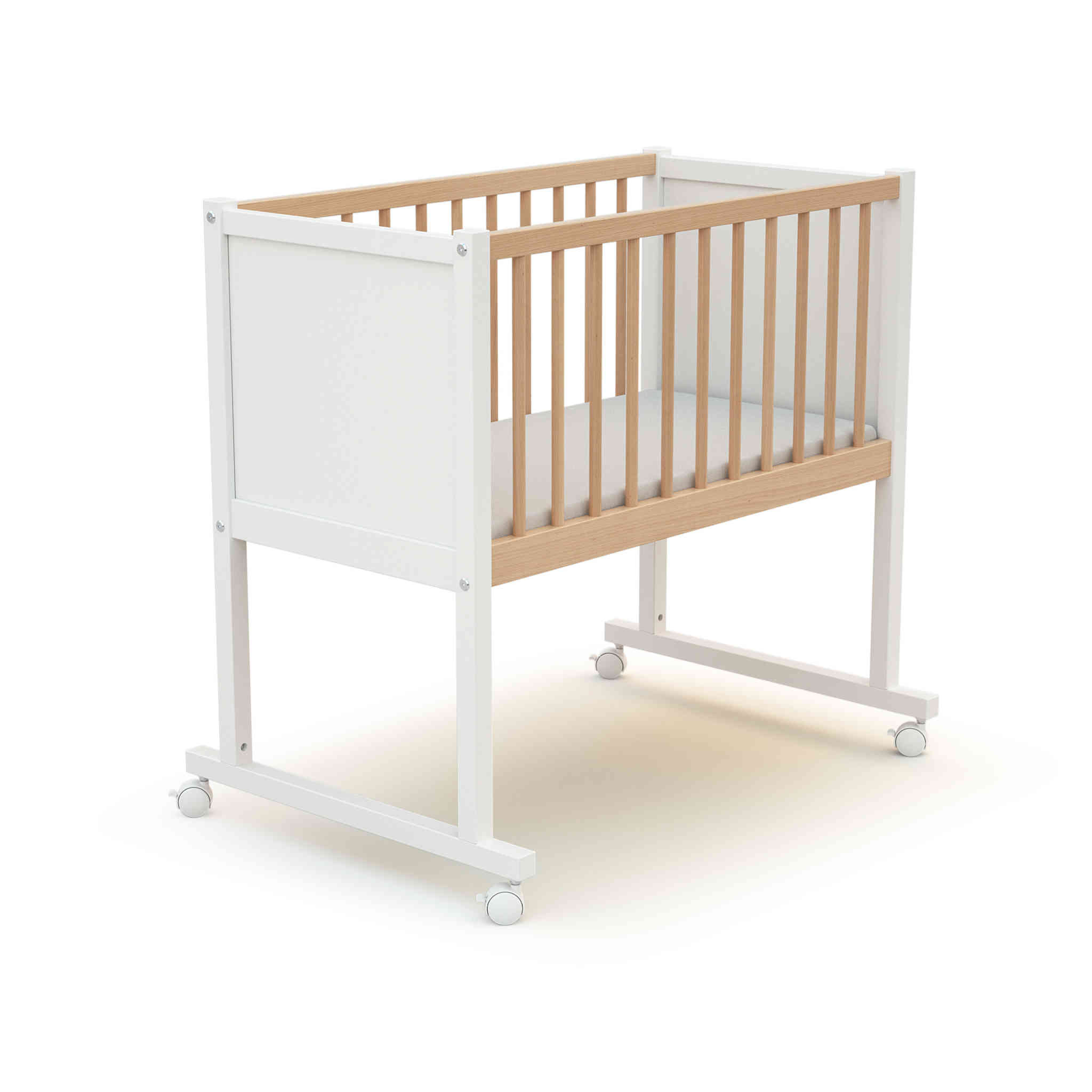 Berceau Bebe A Roulettes 40x80 Cm