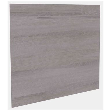 Tête de lit 90 cm en bois imitation chêne gris - TL9062