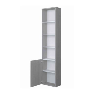 Bibliothèque enfant haute verticale 6 cases en bois - BI9027 FOND BLANC