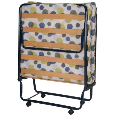 Lit d'appoint pliant avec matelas et sommier