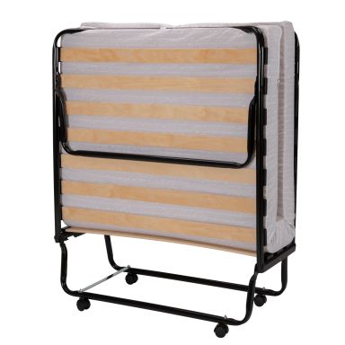 Ensemble Matelas 10cm + Lit pliant 90x190