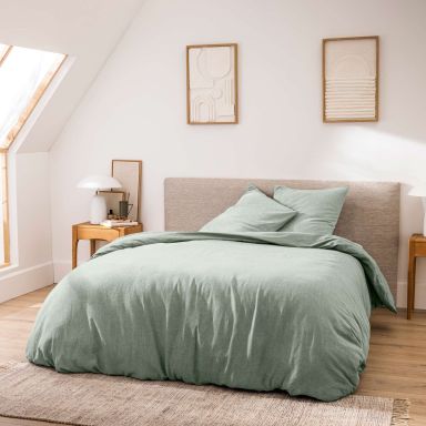 Parure de lit Meline 240x220 Sauge