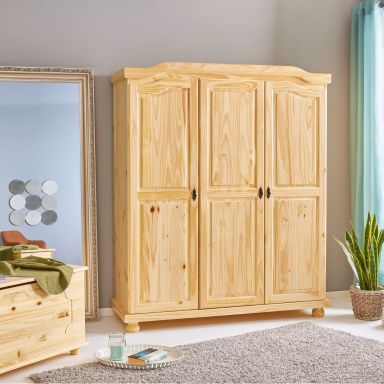 Armoire en bois massif 3 portes