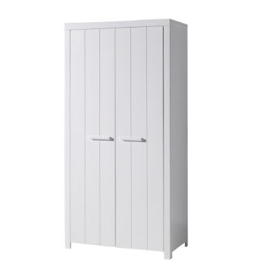 Armoire 2 portes imitation chêne AR2008 - Terre de Nuit