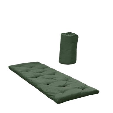Matelas futon de voyage 1 pers. 70x190 cm vert