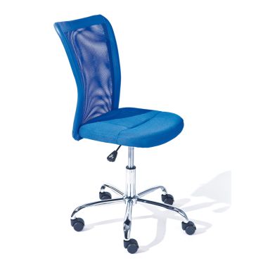 Chaise de bureau enfant réglable bleu - FT12067
