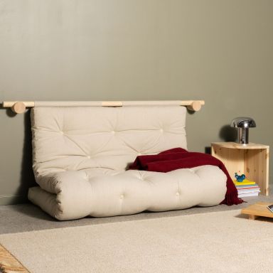 Canapé convertible futon HOOKED ambiance position assise