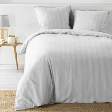 Parure de lit Cléo blanc 240x220