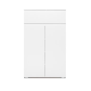 Commode un tiroir deux portes chêne