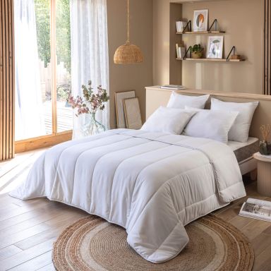 Pack couette été et oreiller moelleux