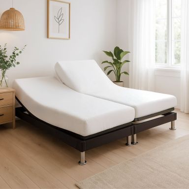 Drap housse TPR percale 80 fils/cm² bonnet 30 cm