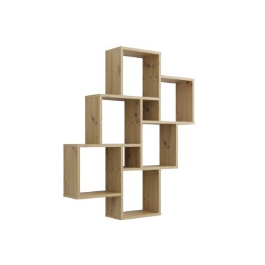 Etagère murale 6 cases en bois - ET13035
