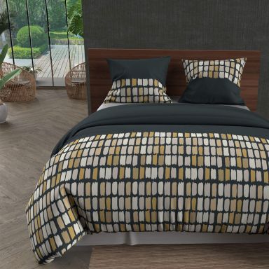 Parure de lit Fabio anthracite