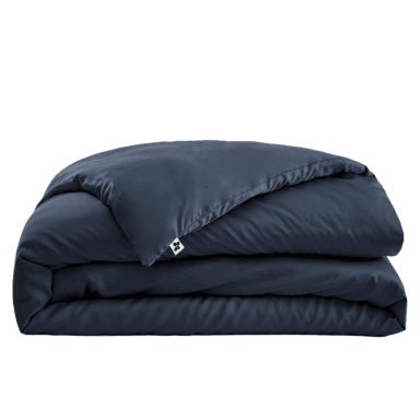 Housse de couette en bambou 240x220 cm bleu