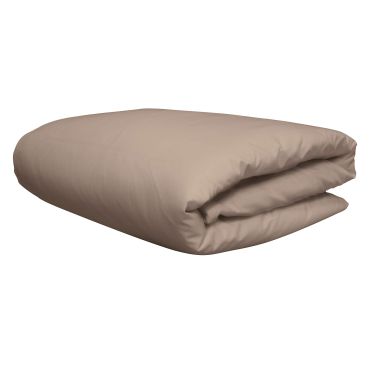 Housse de couette bébé gris argent percale 80x120