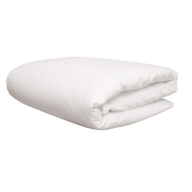 Housse de couette bébé blanche percale 80x120