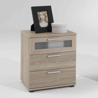 Chevet 3 tiroirs en bois - CH13025