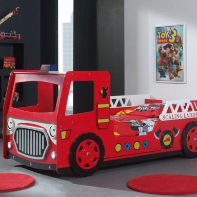 Lit enfant Pompier Led Funky 90x200