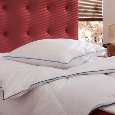 Oreiller moelleux duvet de canard anti-allergènes Someo
