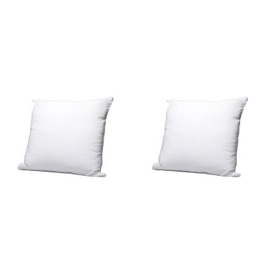 Lot de 2 oreillers éco naturels moelleux enveloppe coton bio Someo