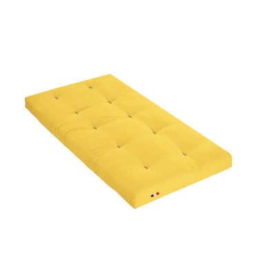 Matelas futon ocre coeur en latex 90x190