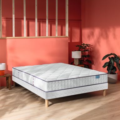 Matelas hybride ressort et mémoire de forme