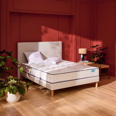 Matelas Merinos ressorts ensachés et mémoire de forme Beauty Bed