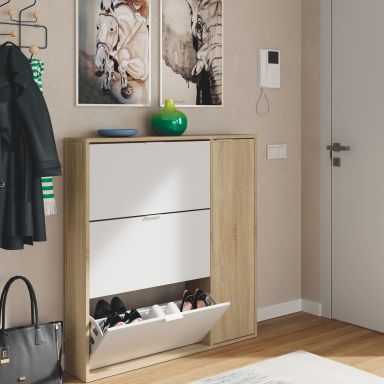 Meuble à chaussures avec 4 portes