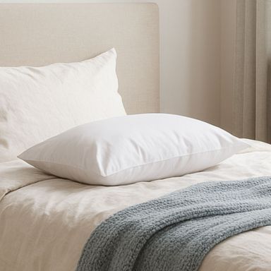 Oreiller anti-punaises et anti-insectes moelleux enveloppe microfibre