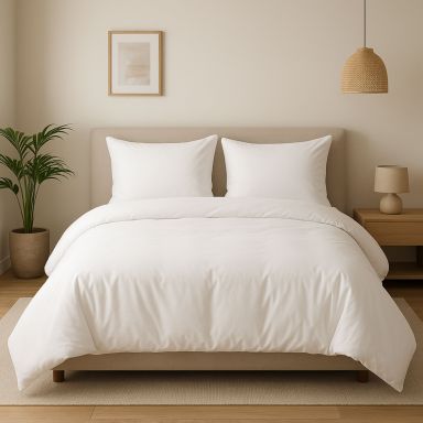 Pack couette oreiller et parure Douce Nuit Terre de Nuit vue ambiance