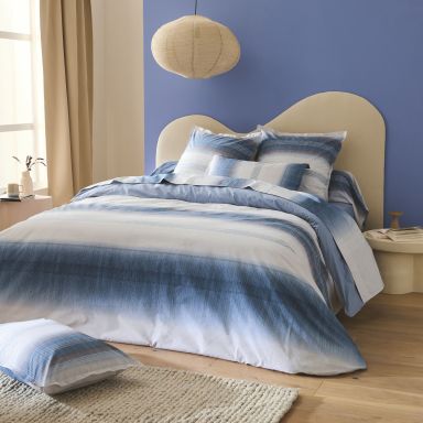 Parure de lit Esteban Bleu Tradilinge 140x200