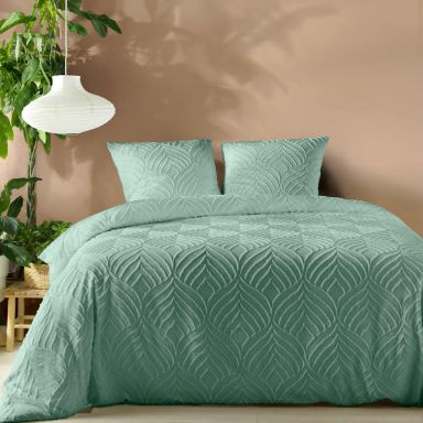 Parure de lit Heltie Sauge 240x220