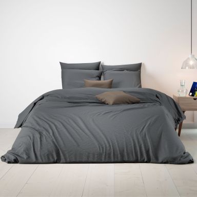 Parure de lit flanelle unie