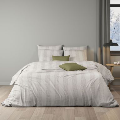Parure de lit flanelle Nora 140x200 cm