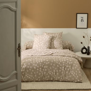 Parure de lit flanelle 100% coton Léna- Tradilinge