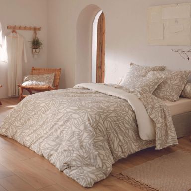 Parure de lit Serena chanvre 140x200 cm - Tradilinge 