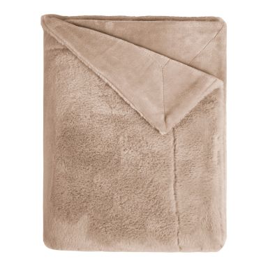 PLAID LAPIN TAUPE 130X170