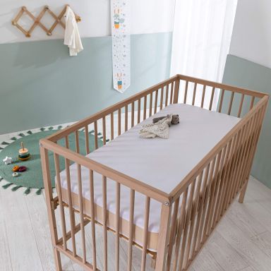 Protège matelas bébé molleton 100% coton bio imperméable - SOMEO