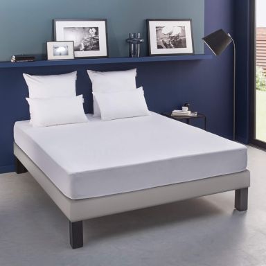 Protège matelas Bultex coton doux - bonnet extensible 20 à 30 cm