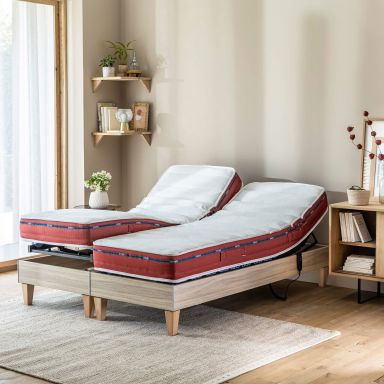 Matelas relaxation 100% latex Crépuscule 500 - SOMEO