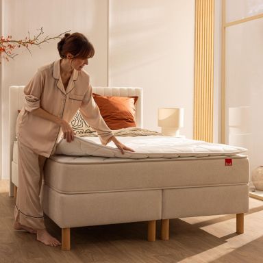 Pack surmatelas et oreiller confortable Epeda 