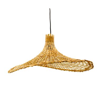 Suspension Palmera en rafia 