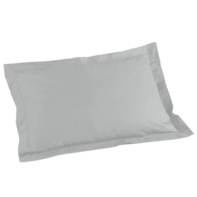 Taie d'oreiller Biolina en coton biologique gris