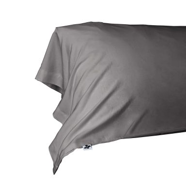 Taie de traversin en bambou 85x185 cm anthracite