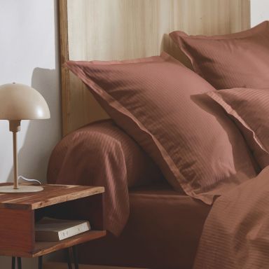 Taie de traversin Grand Hôtel Tradilinge cuir 86x140