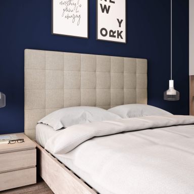 Tête de lit déco matelassée