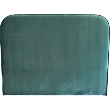 Tête de lit Marsella en velours vert 190x120cm - Terre de Nuit