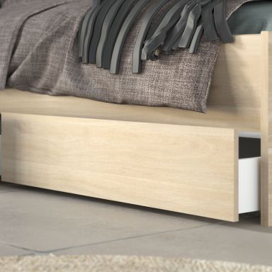Lot de tiroirs pour lit bois naturel CLEM