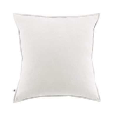 Taie d'oreiller flanelle blanc